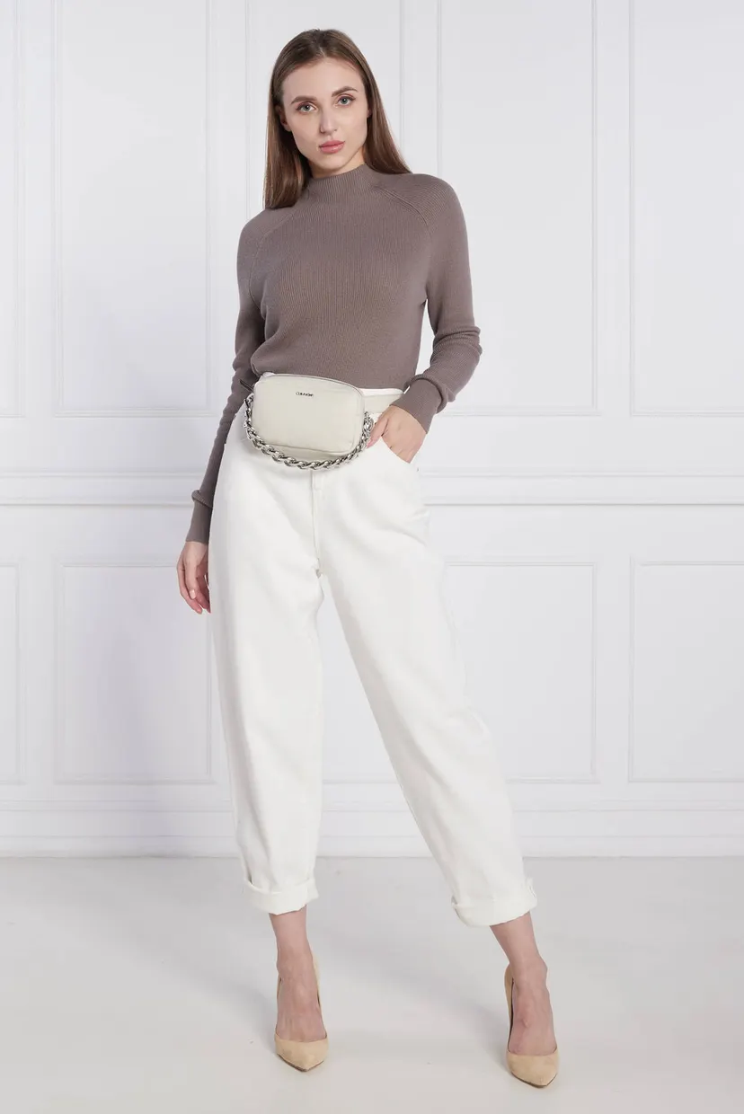 Свитер RIB MOCK NECK SWEATER 5