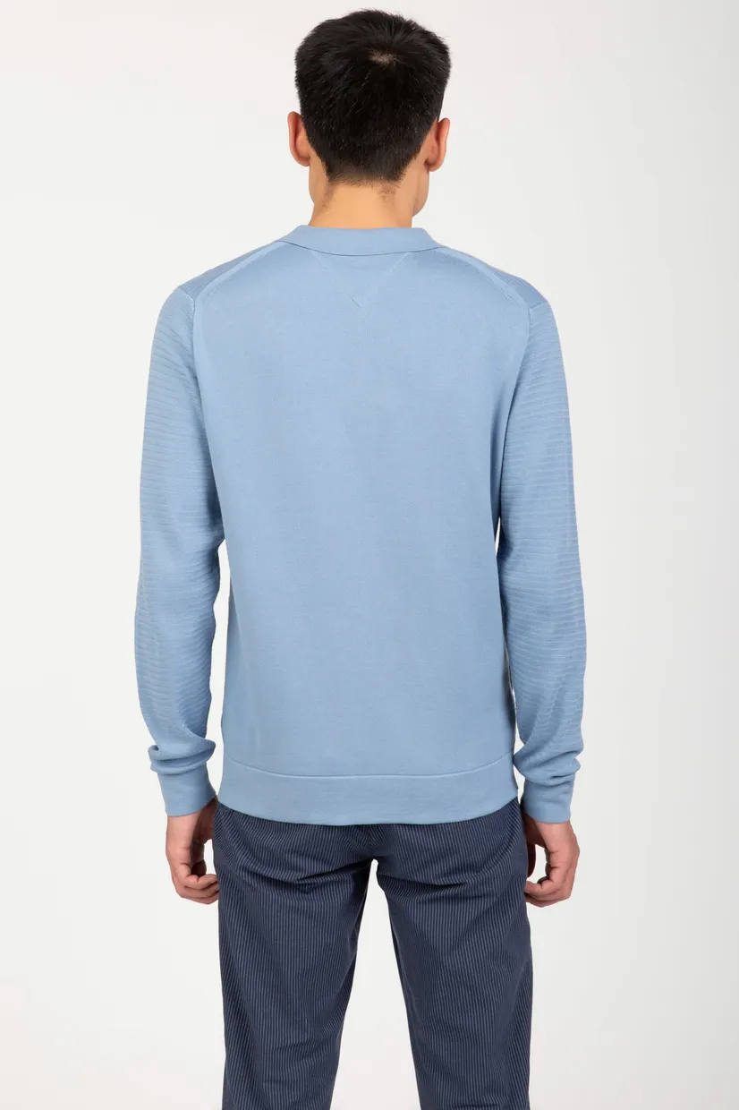 Кардиган FINE ZIG ZAG STRUCTURE OVERSHIRT 5