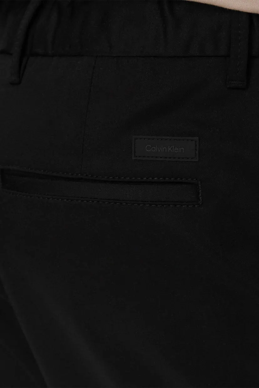 Мужские черные шорты SATEEN STRETCH REGULAR STRAIGHT 5