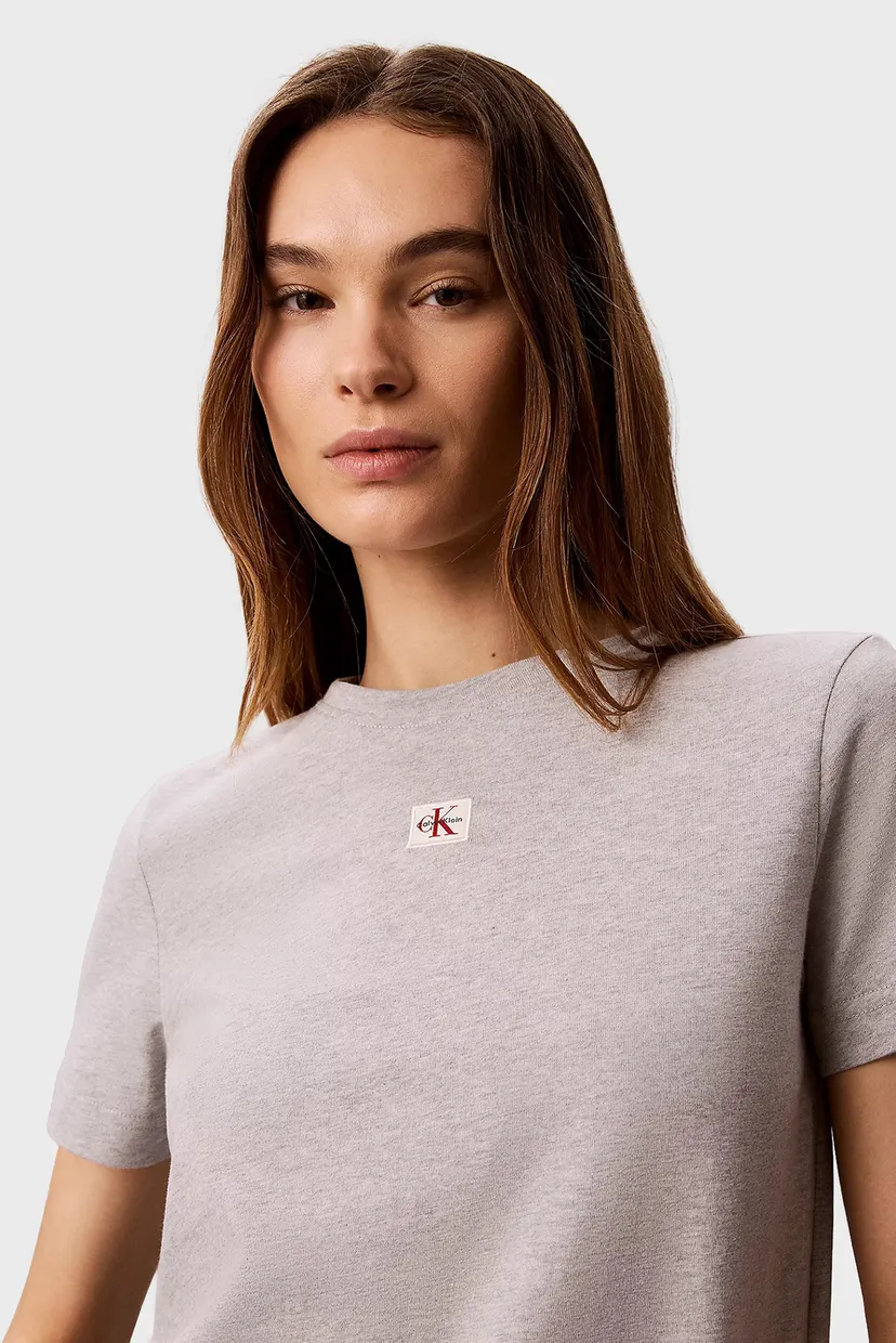 Футболка/SS WOVEN LABEL CLASSIC FIT TEE 4