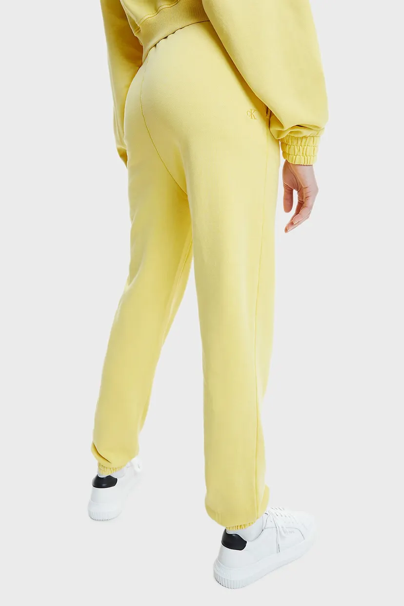 Женские желтые спортивные брюки GARMENT DYED 3