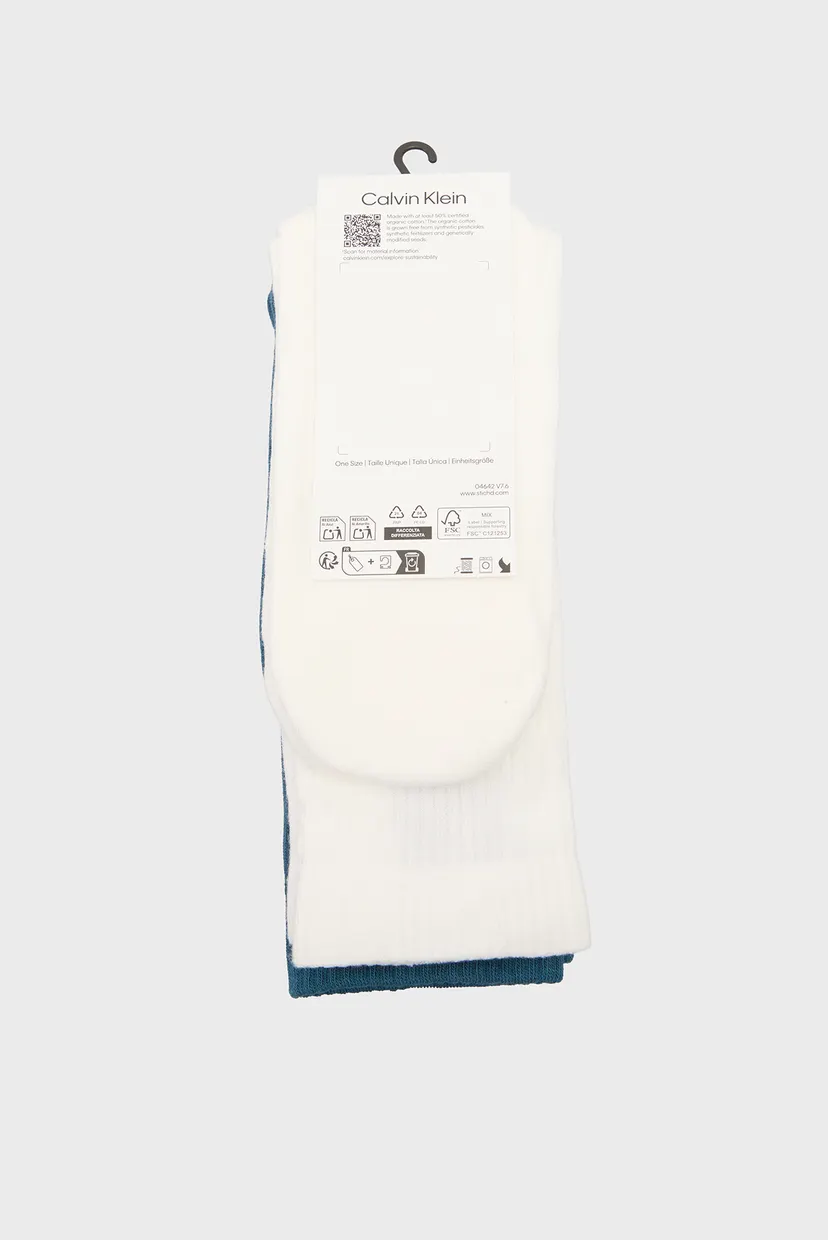 Носки CKJ MEN SOCK 2P BACK LOGO 3