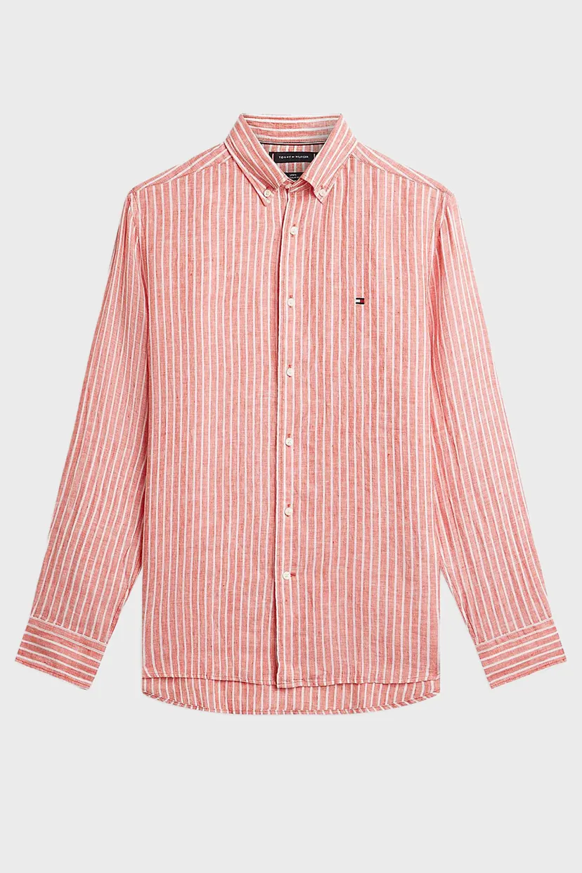 Рубашка LINEN BENGAL STRIPE RF SHIRT 5