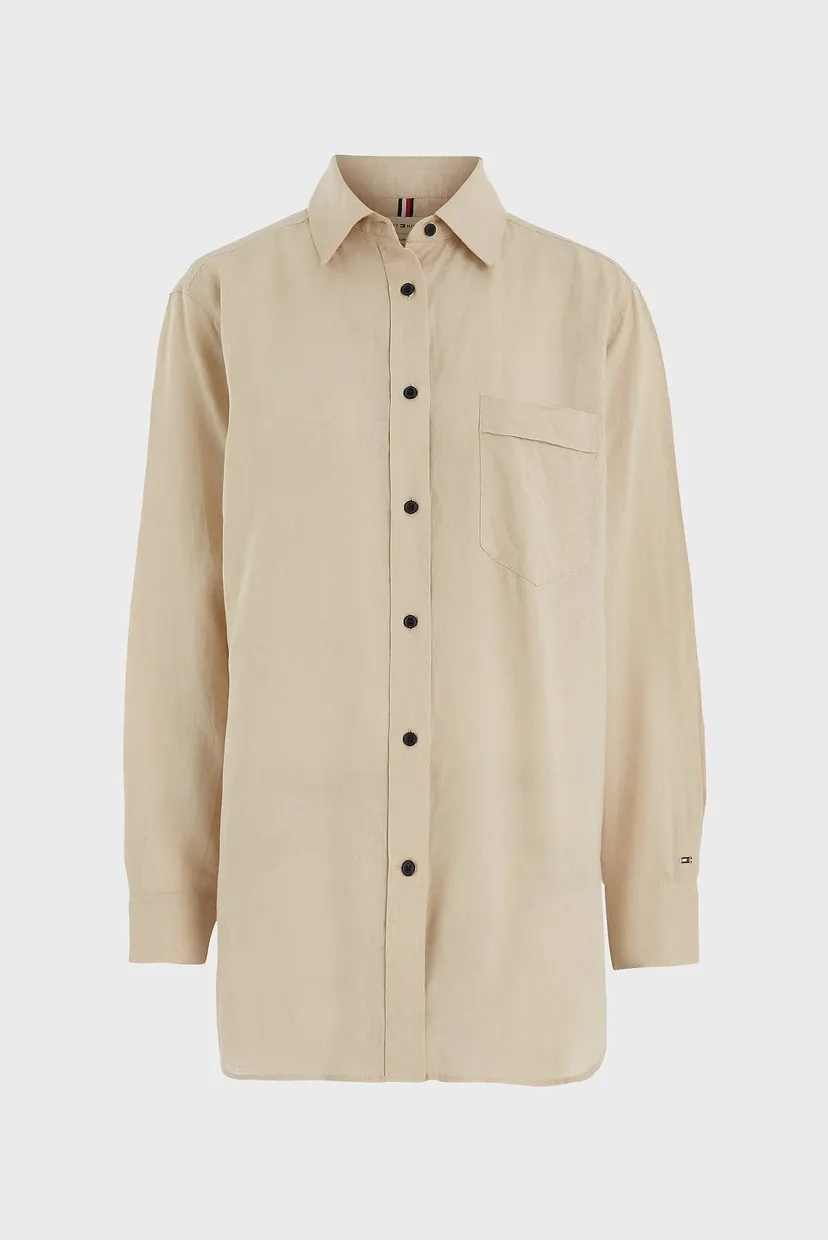 Рубашка LINEN OVERSIZED SHIRT LS 6