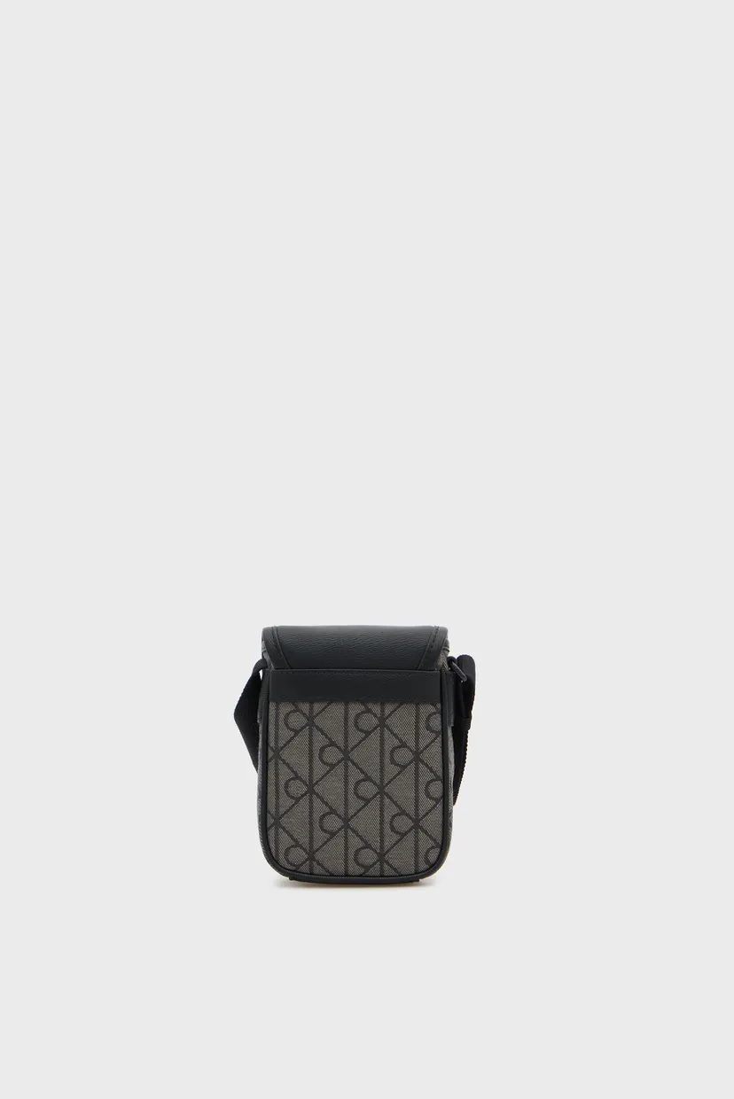 Сумка/MIXED EMBLEM AOP SMALL FLAP REPO 4
