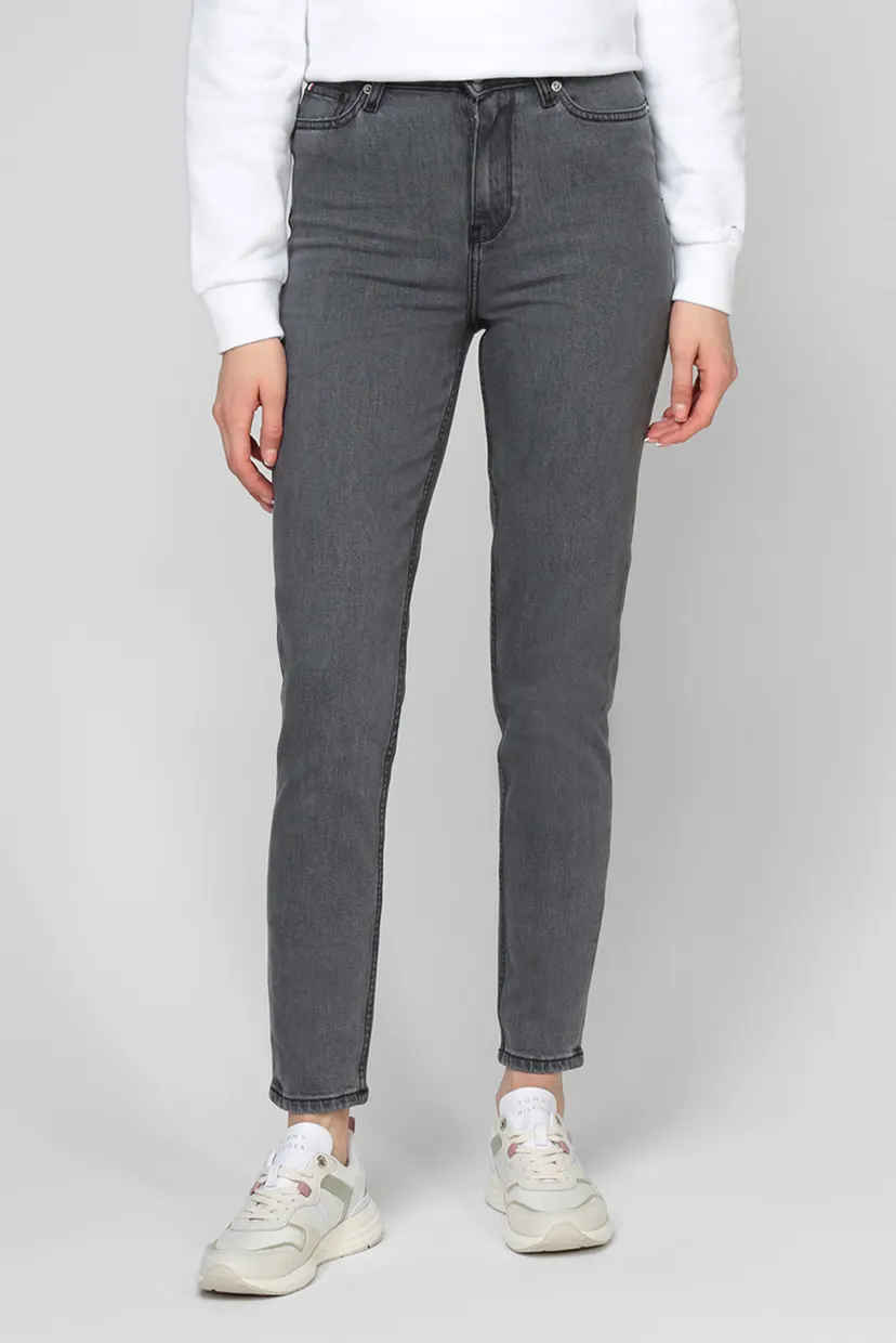 Женские серые джинсы GRAMERCY TAPERED 6