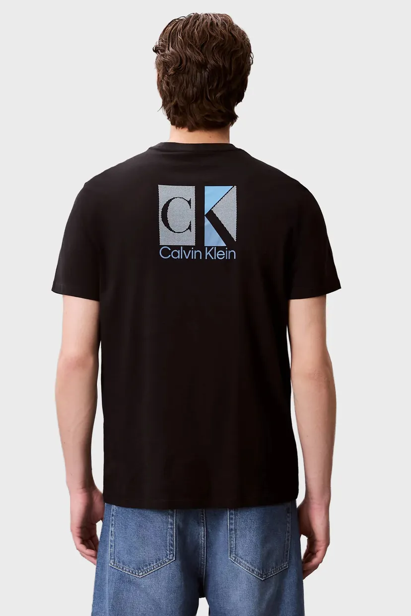 Футболка/SS 30s EU SP CK ABSTRACT GRAPHIC 3