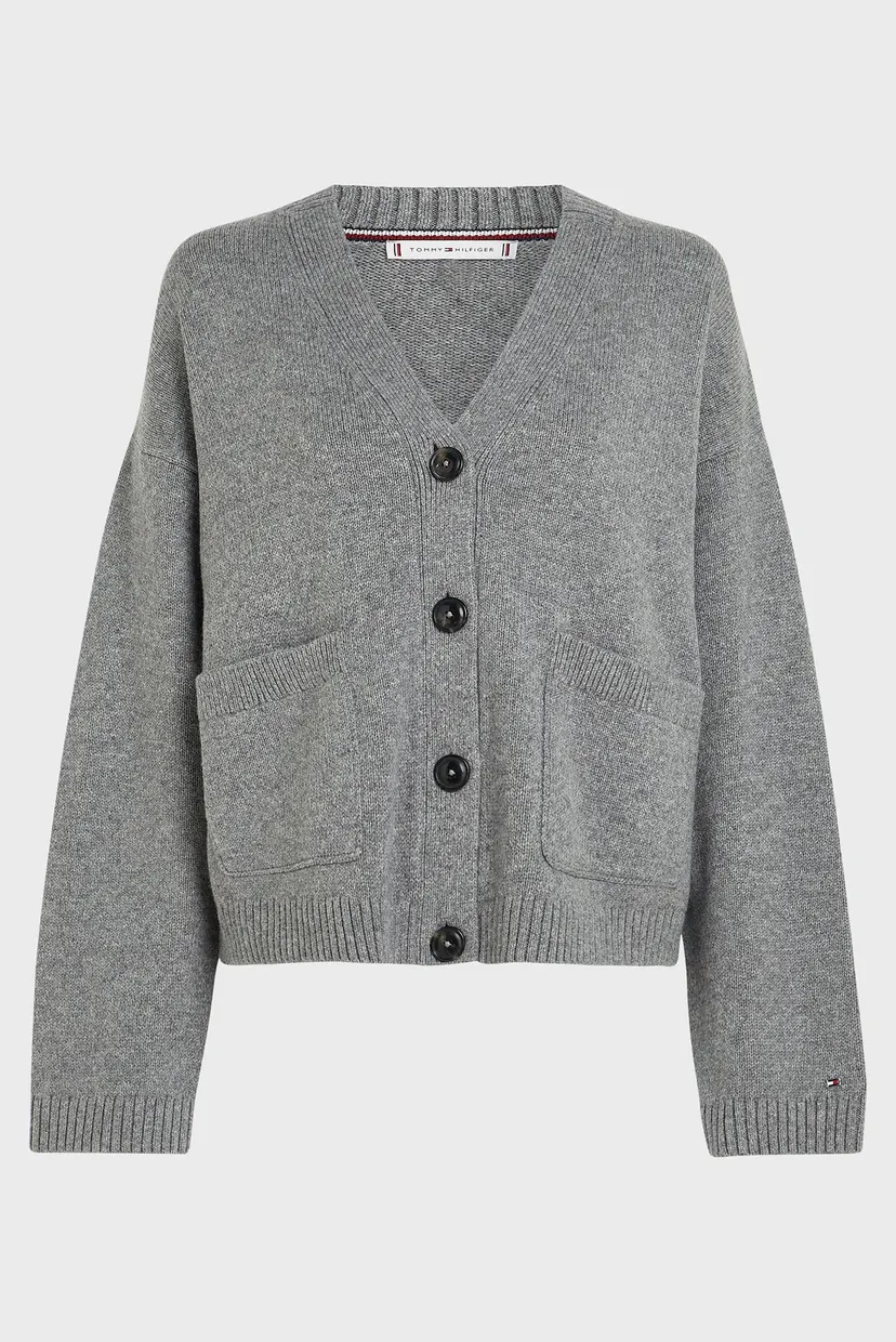 Кардиган OVERSIZED V-NK CARDIGAN 5