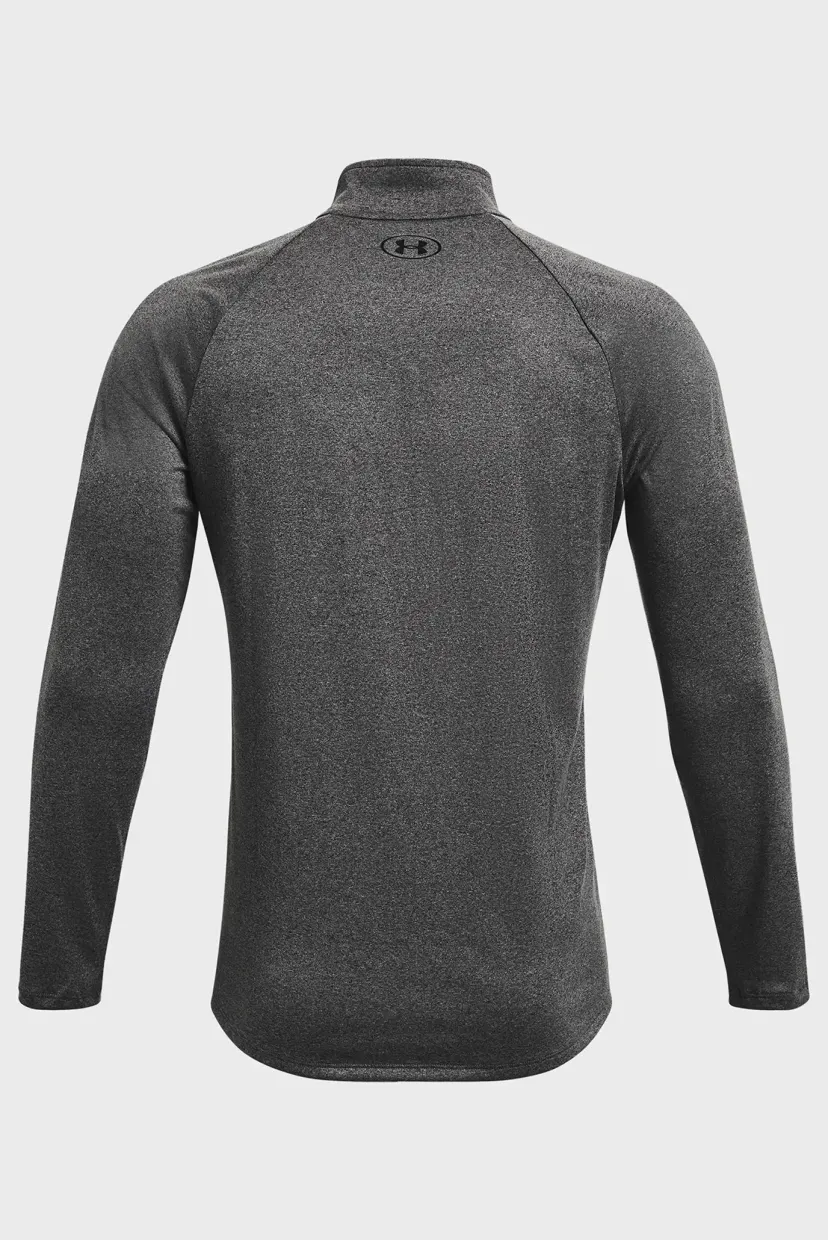 Лонгслив UA Tech 2.0 1 2 Zip-GRY 7