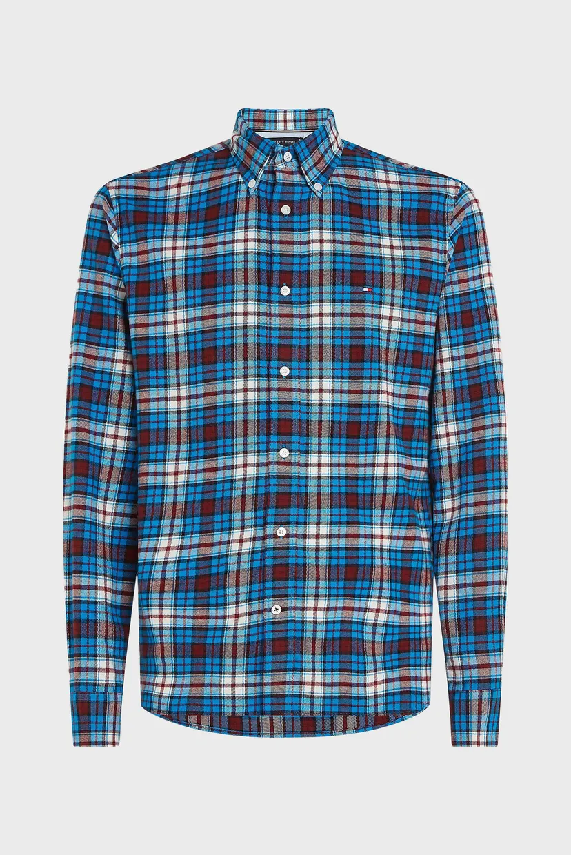 Көйлек BRUSHED TOMMY TARTAN SMALL SHIRT 5
