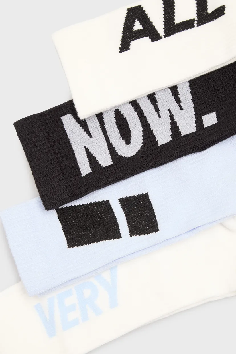 Набор носков CKJ MEN SOCK 4P GRAPHIC GIFTBO 3
