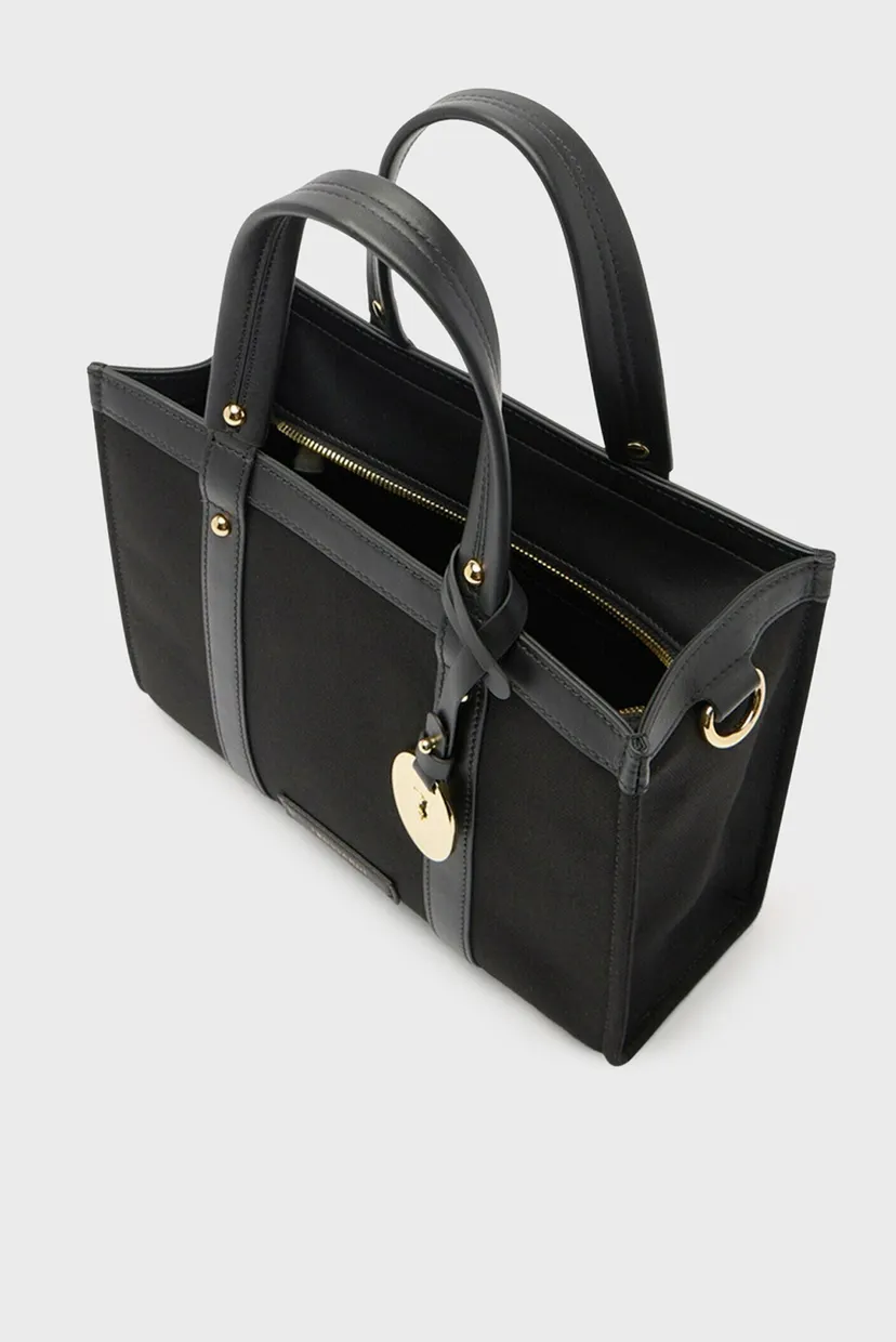 Сумка WBB09M02 ELBA TOTE SM - CANVAS+LEATHER 3