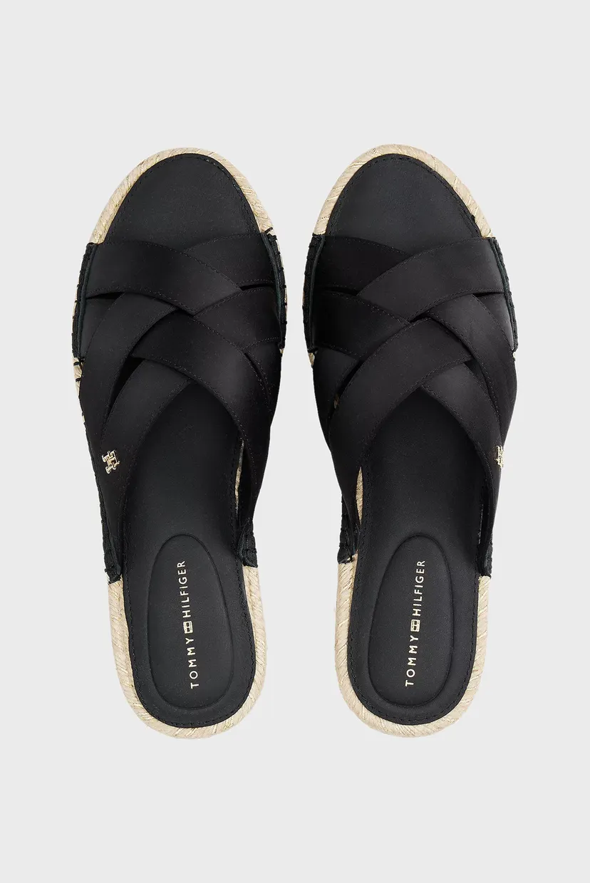 Слайдеры SATIN ESPADRILLE MULE 4