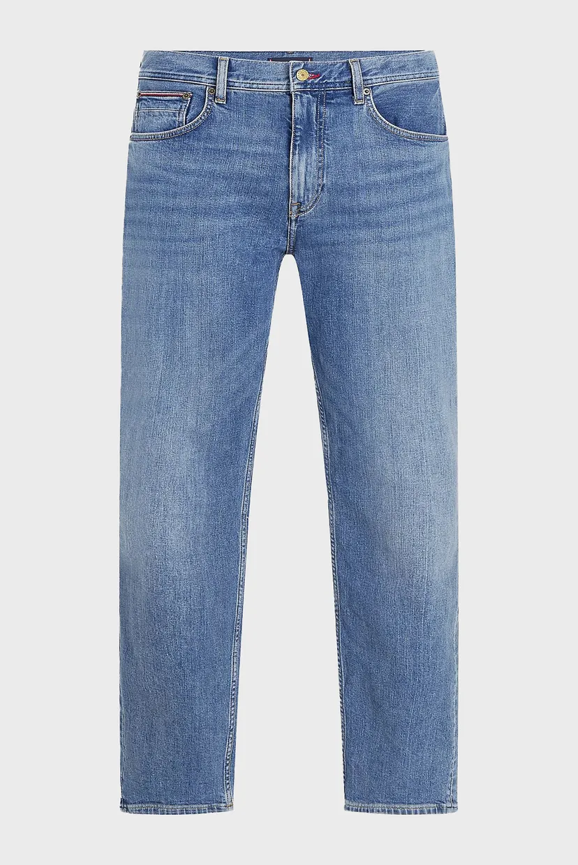 Мужские синие джинсы TAPERED MOORE STR BOSTON IND 5