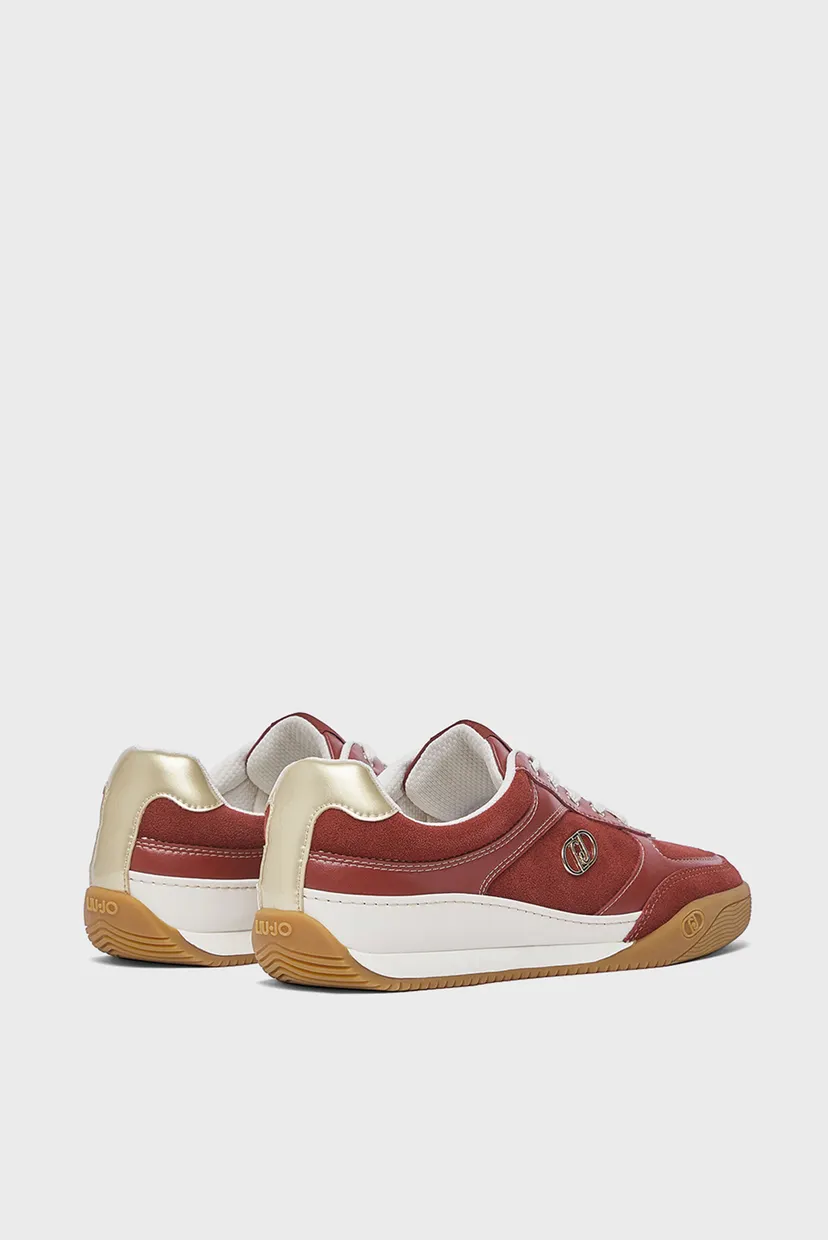 Кроссовки LEWIS 01 - SNEAKER COW SUEDE CALF LEATH LIPSTICK 6