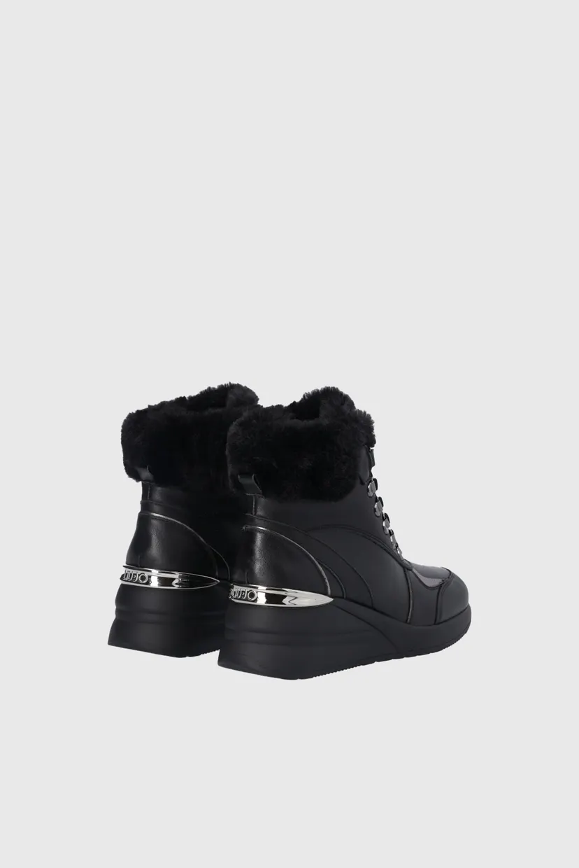 Хайтопы ALYSSA 05 - MID SNEAKER CALF BLACK 3