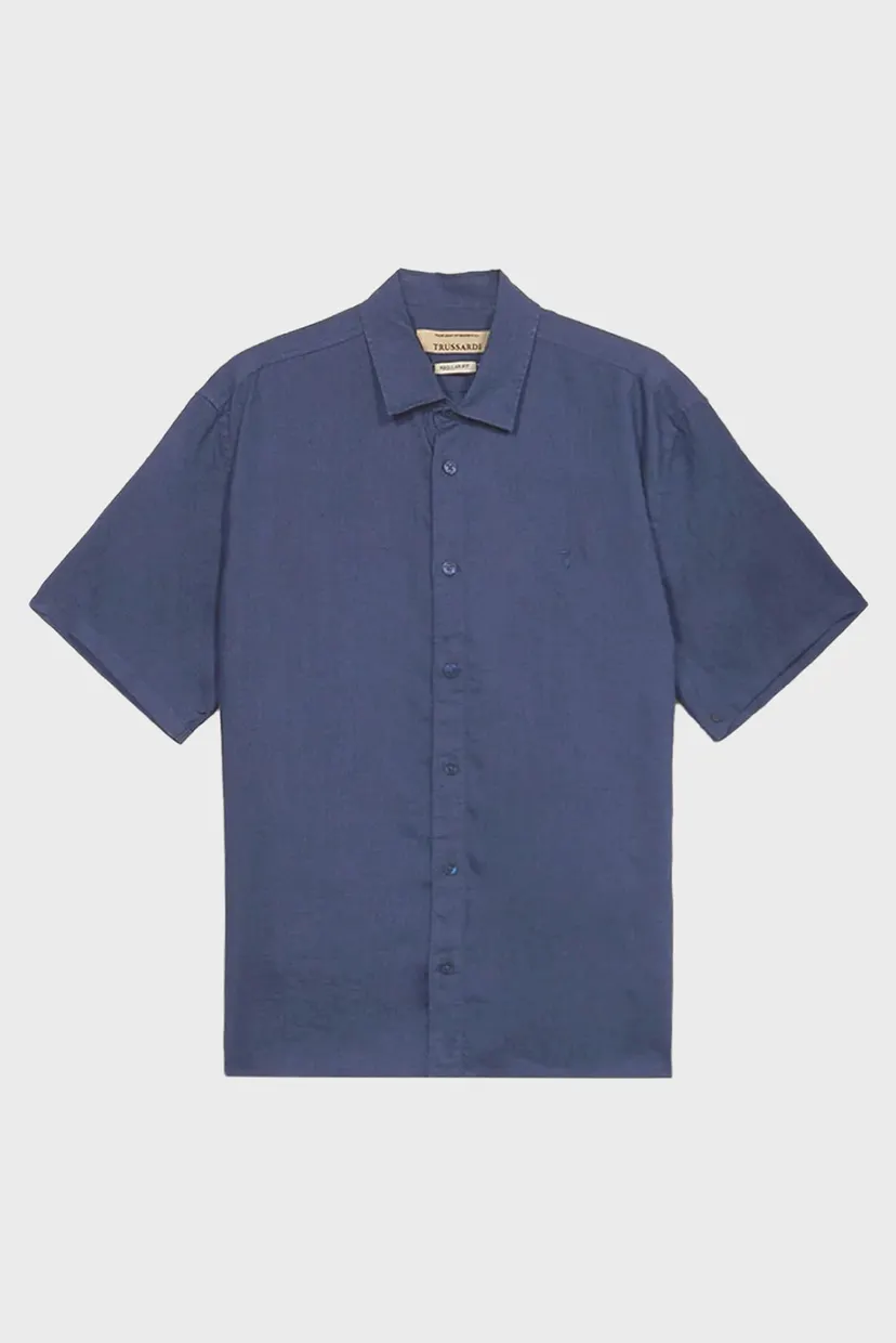 Рубашка с коротким рукавом MS109T19 SHORT SLEEVES SHIRT - LINEN 5