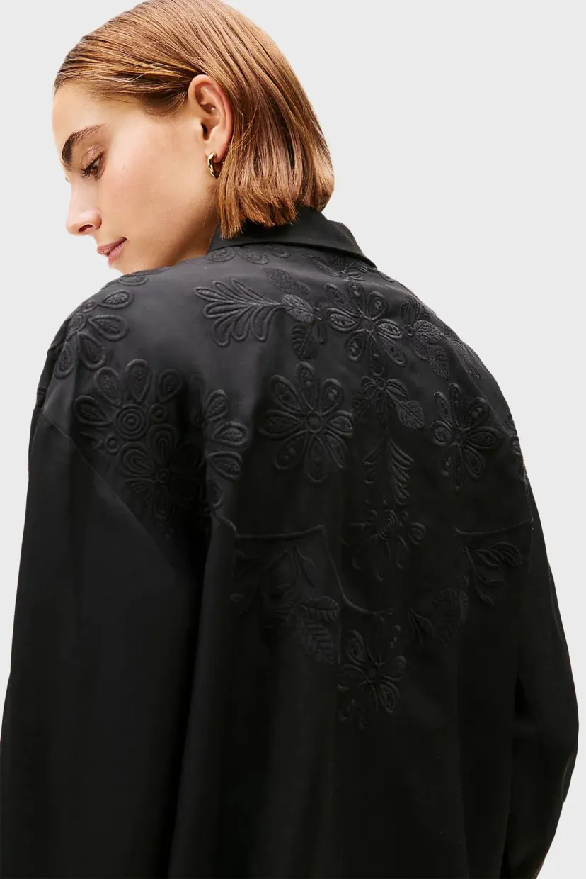 Рубашка EMBROIDERY MODERN FIT LS SHIRT 4