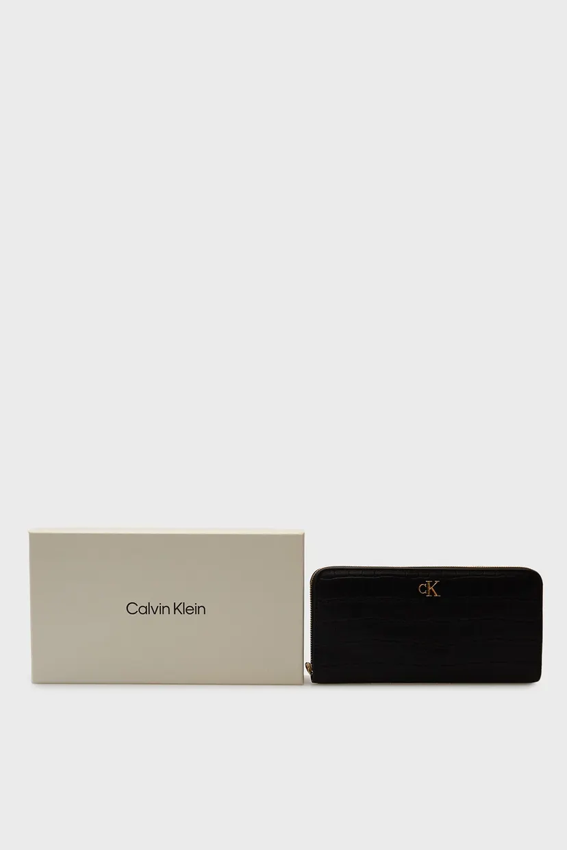 Кошелек CK CROC LONG ZIP AROUND 5