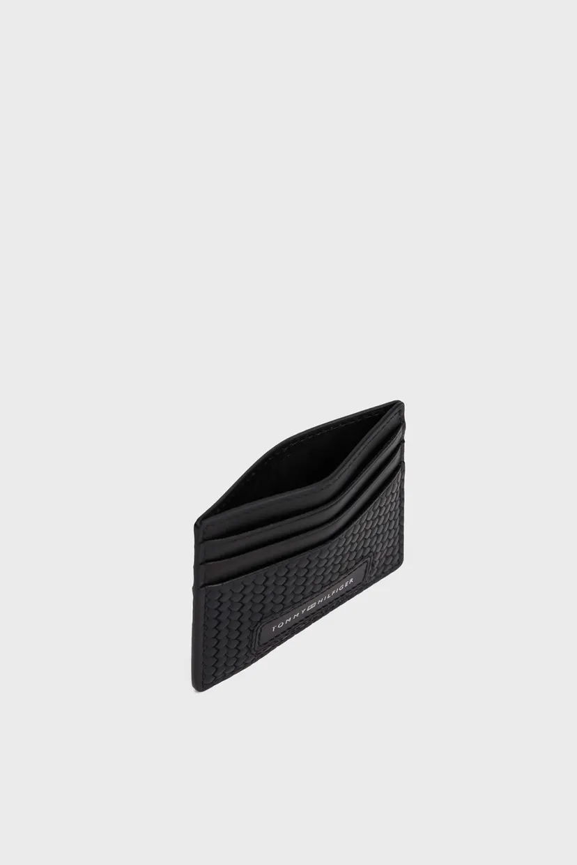 Кошелек TH WOVEN TEXTURE CC HOLDER 3
