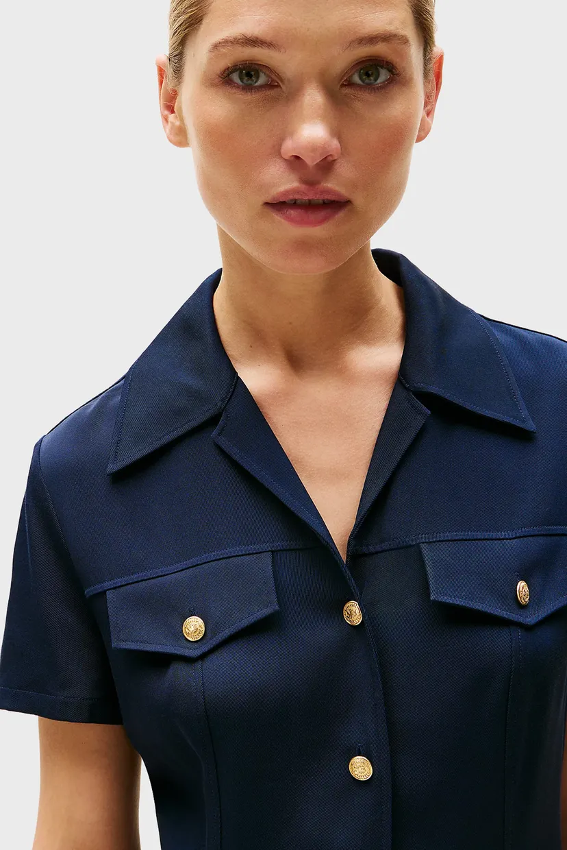 Платье/VIS TWILL S/S SHIRT DRESS 4