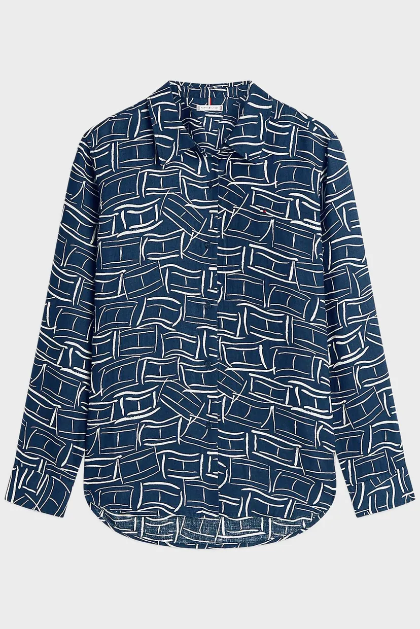 Рубашка ESS LINEN RELAXED SHIRT 5