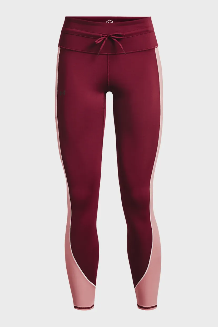 Женские бордовые тайтсы UA RUSH ™ CG Novelty Legging 13