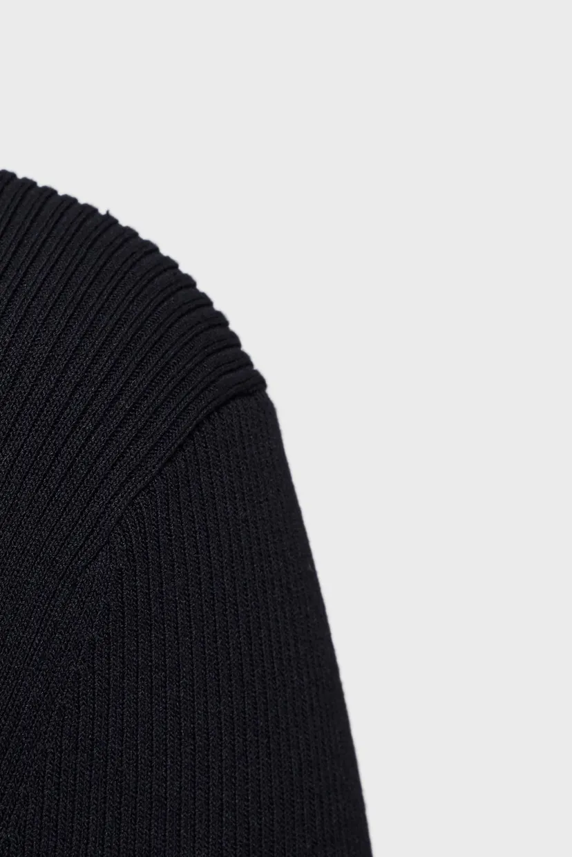 Свитер ICONIC RIB POLO NECK SWEATER 3