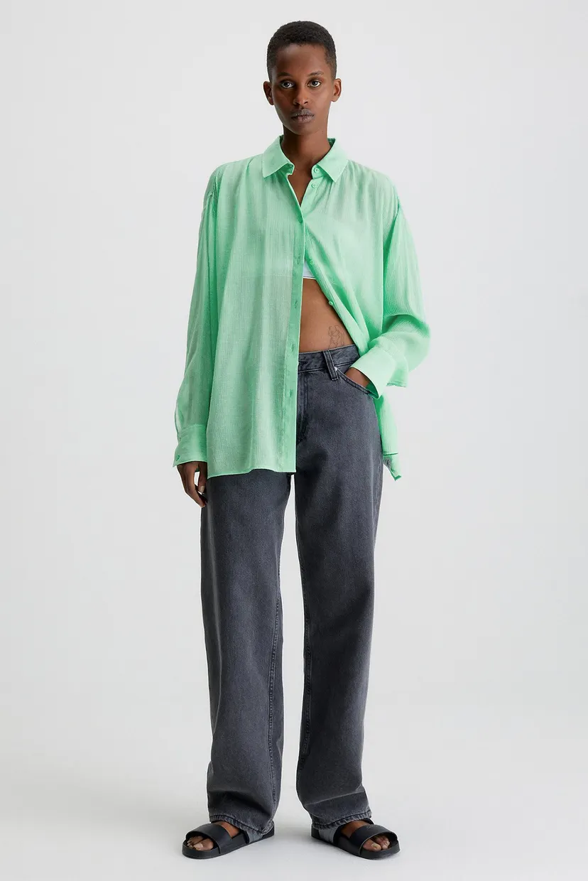 Рубашка CRINKLE TIE DETAIL SHIRT 3