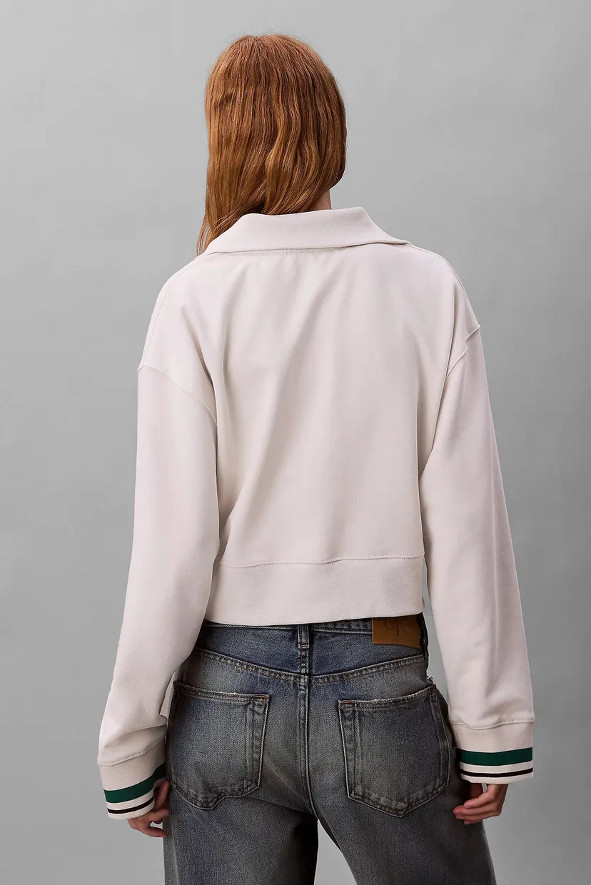 Реглан 1 4 ZIP SWEATER WITH RIB GRAPHIC 4