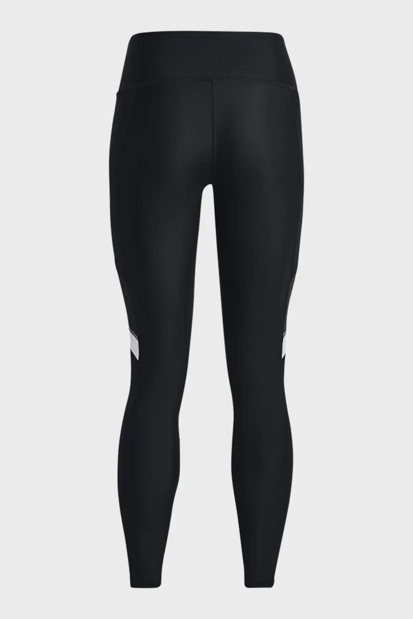 Женские черные тайтсы Armour Mesh Panel Leg 6