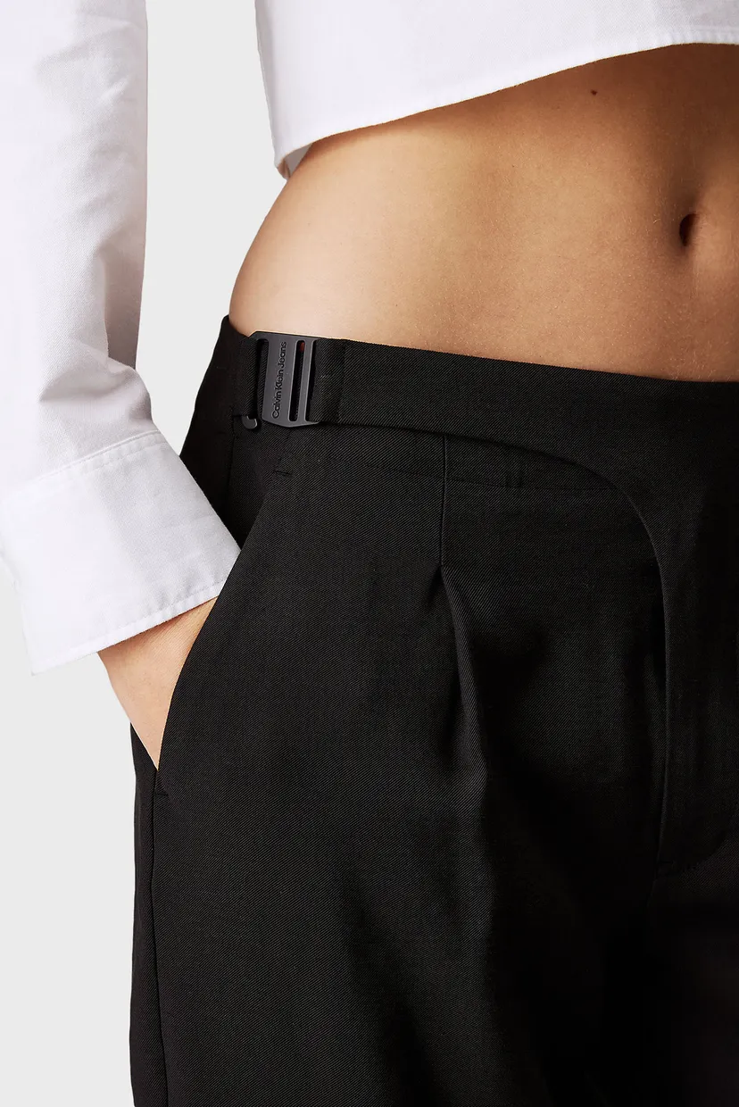 Женские черные брюки VISCOSE RAYON EASY PANT 4