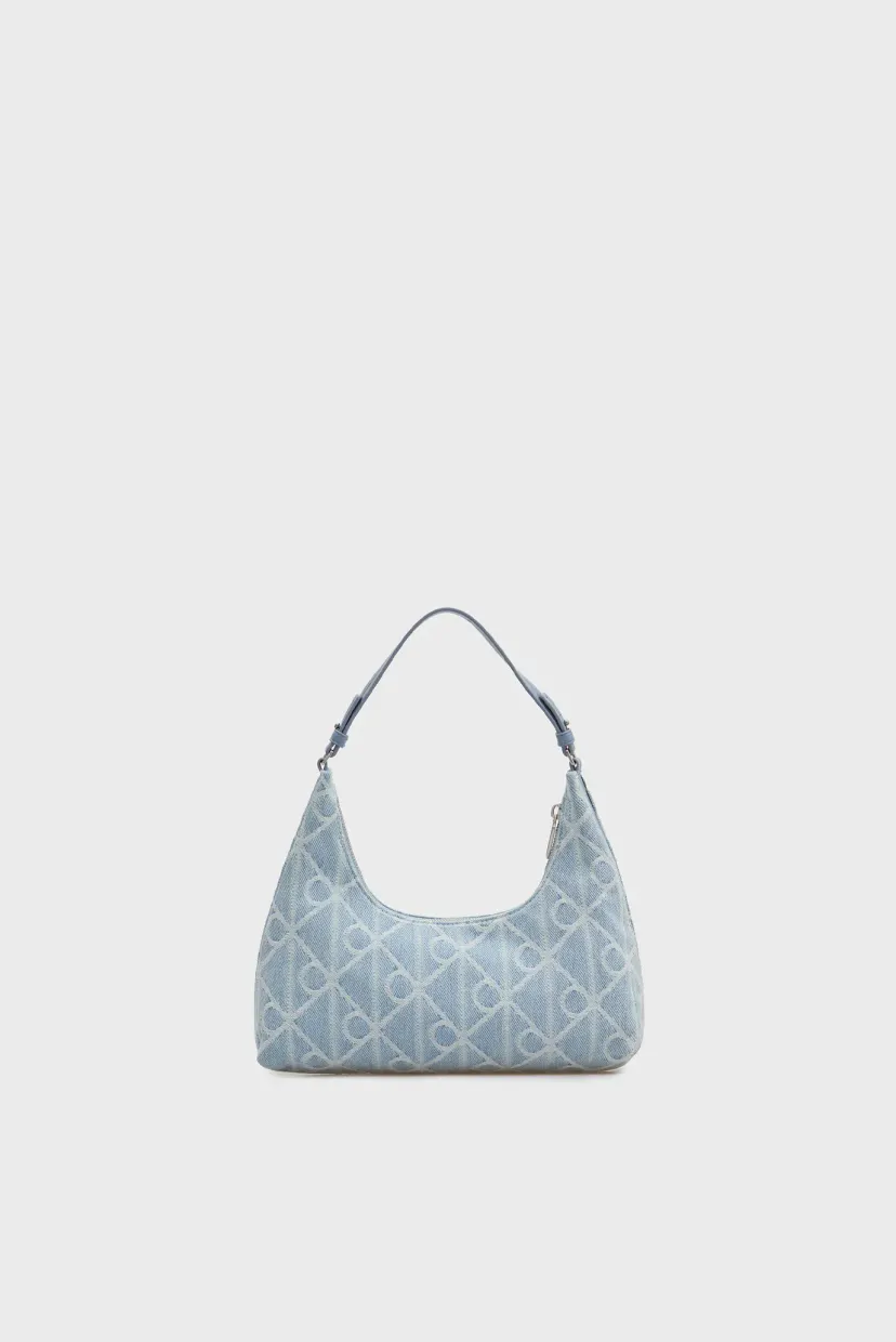 Сумка EMBLEM AOP DENIM SHOULDER BAG 4