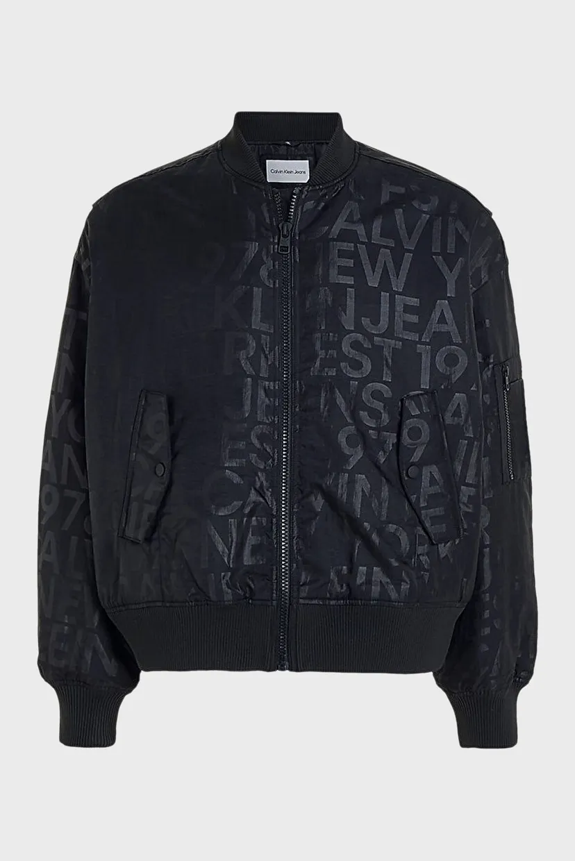 Куртка демисезонная LOGO AOP FASHION BOMBER JACKET 5