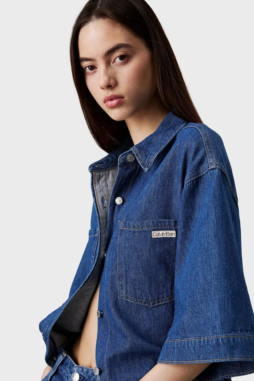 Платье LINEN BOXY BELTED SHIRT DRESS 4
