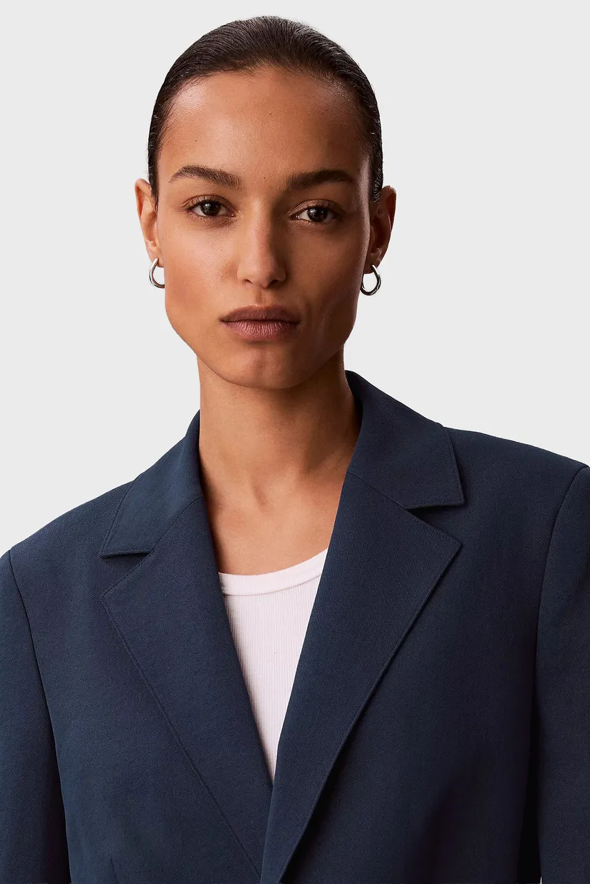 Пиджак CASUAL TWILL BELTED BLAZER 4