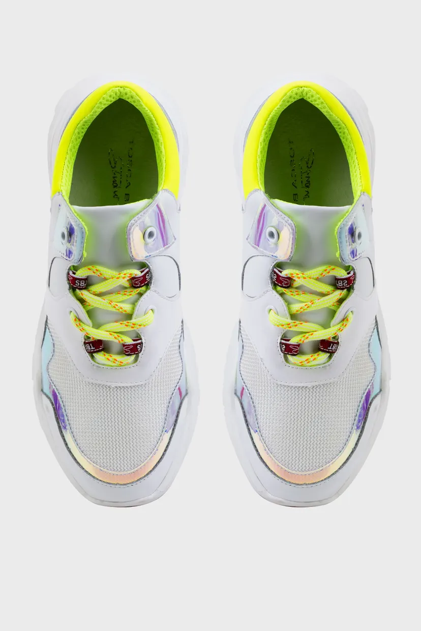 Кроссовки TBS/USHUAIA - SNEAKER ORTENSIA IN NAPPA L.+MESH 4