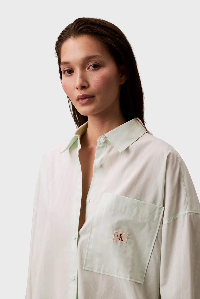 Рубашка SUMMER POPLIN OVERSIZED SHIRT 4