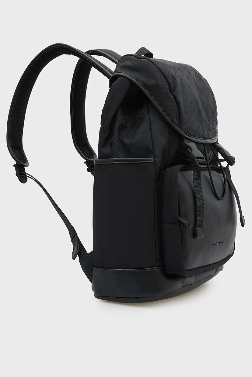 Рюкзак/TH NYLON JAQUARD FLAP BACKPACK 3