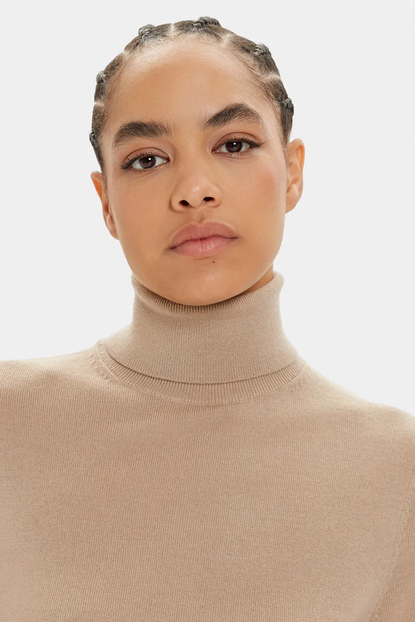 Гольф MERINO WOOL ROLL-NECK SWEATER 4