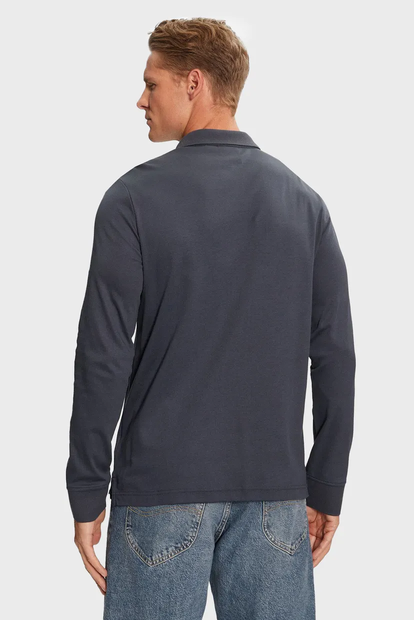 Поло с длинным рукавом LIQUID TOUCH WELT ZIP LS POLO 3