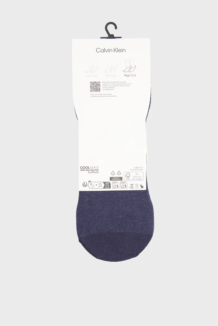 Следы CK MEN FOOTIE HC 2P SUMMER RIB 3