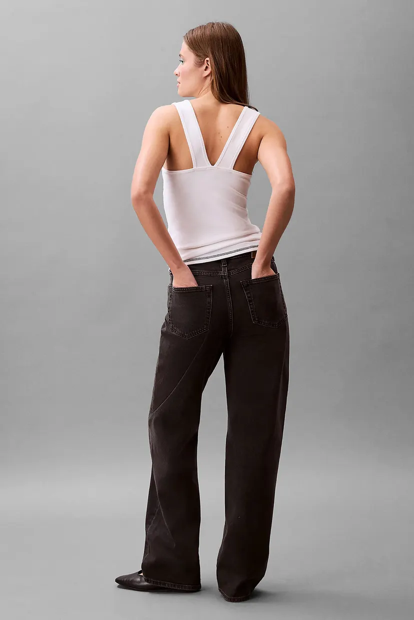 Майка SL COTTON RIB SOLID TANK 5