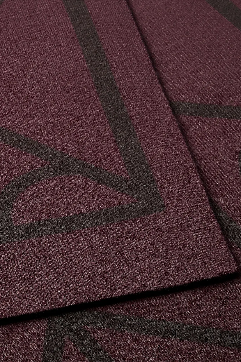 Шарф EMBLEM AOP JCQ FINE RIB SCARF 3