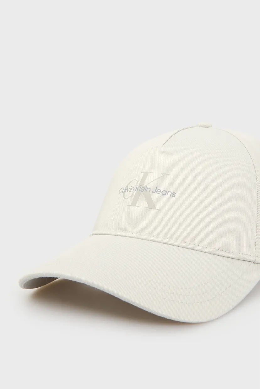 Женская серая кепка MONO LOGO PRINT CAP 3