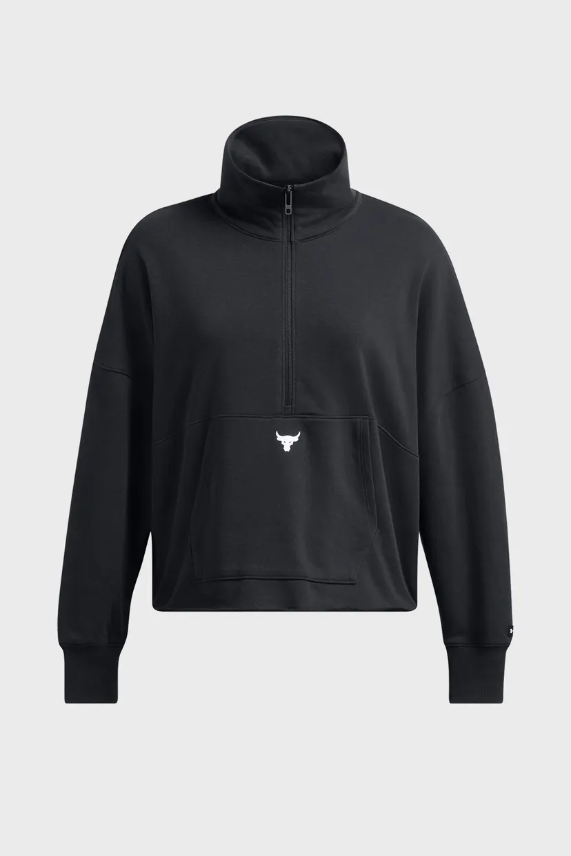 Женская черная спортивная кофта Pjt Rck W Half Zip Pullover 5