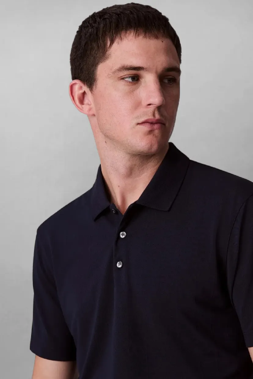 Поло SS STRIPE STRECH JACQUARD POLO 5