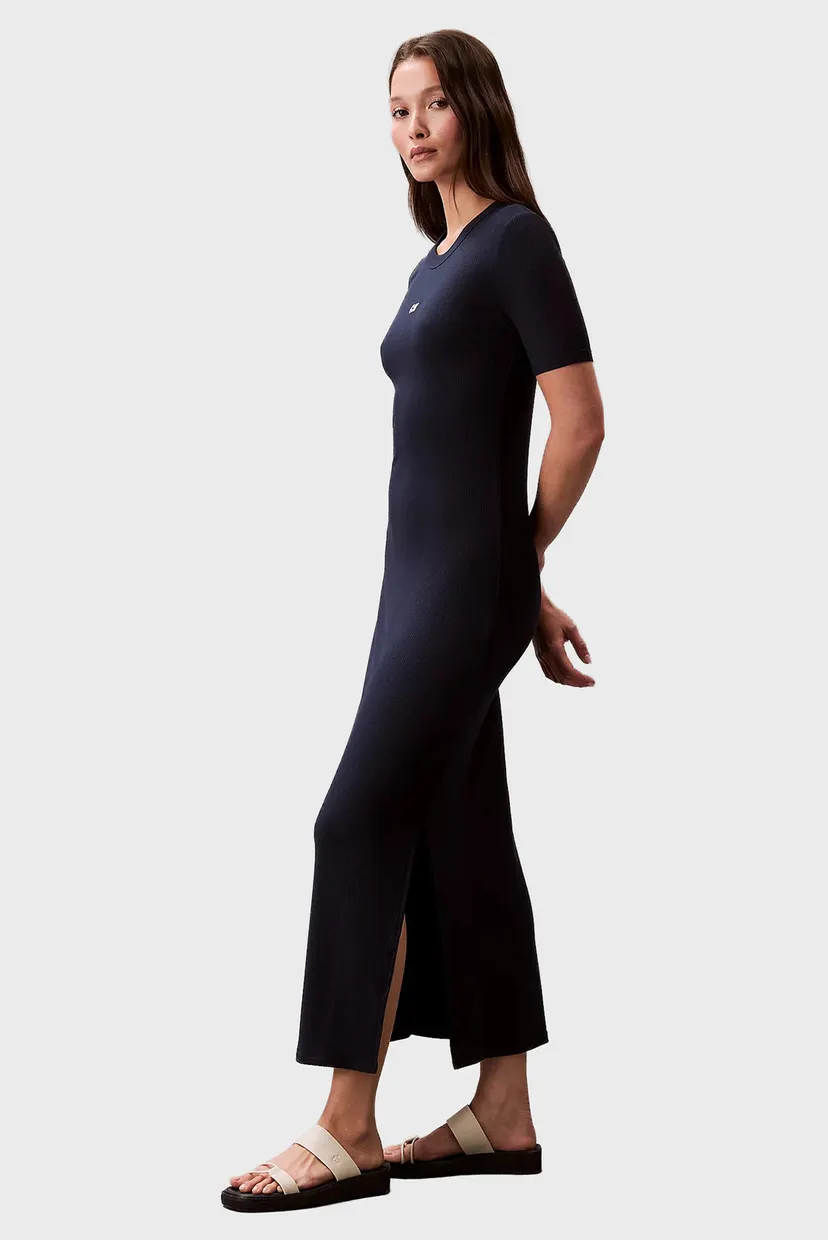 Платье A - MODAL RIB SS DRESS 3