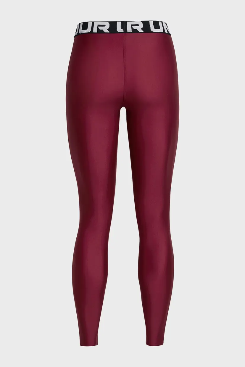 Женские бордовые тайтсы UA HG Authentics Legging 5