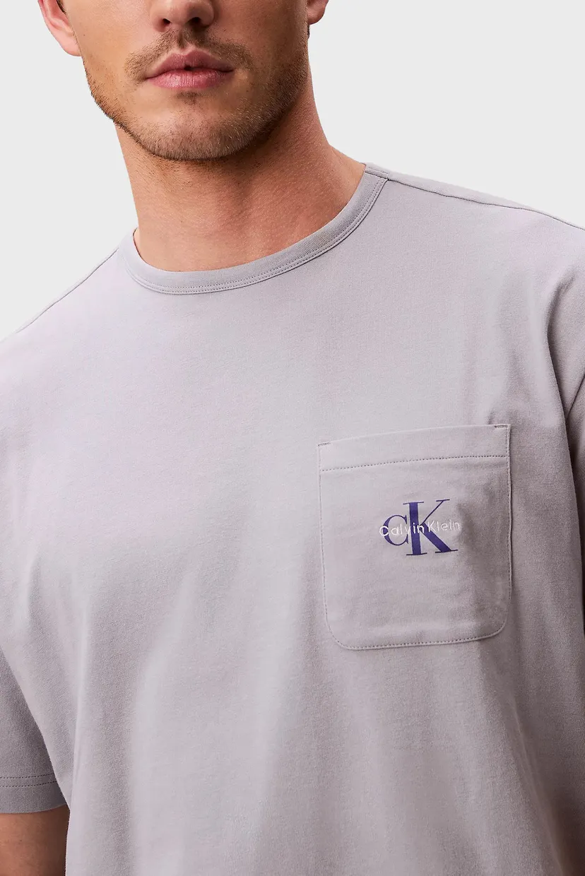 Футболка MONOGRAM S S CREW NECK 5